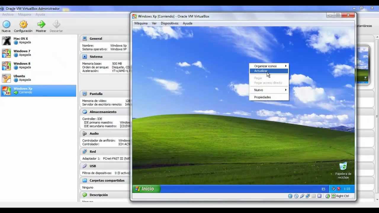windows xp image for virtualbox